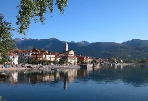 La Feriolina - Appartamento Al Lago Con Giardino Privato Baveno Exterior foto